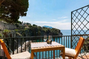 Pieve Ligure a picco sul mare con piscina Villa Regina